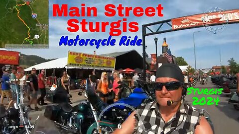 Main Street Sturgis Motorcycle Ride