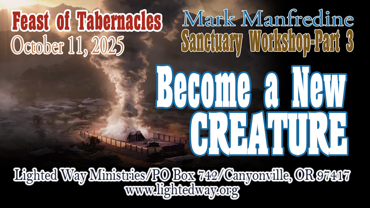 Sanctuary Workshop 3 Become a New Creature