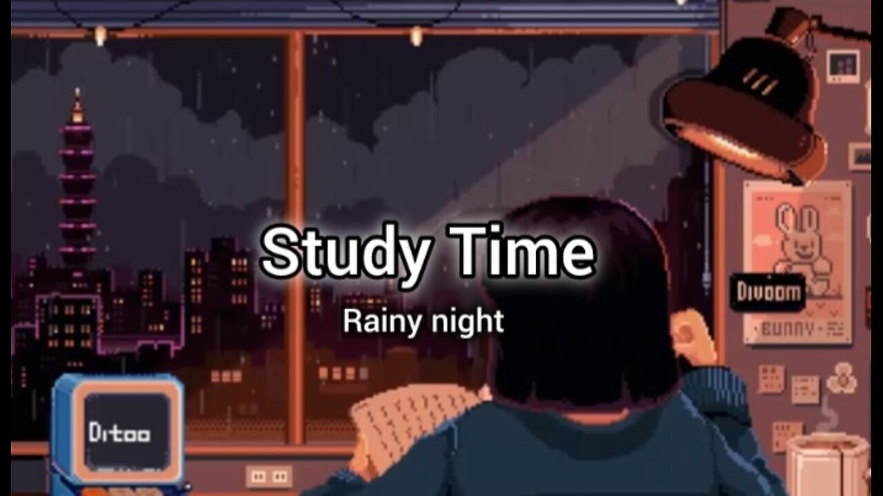 30 minute study timer with rain sound