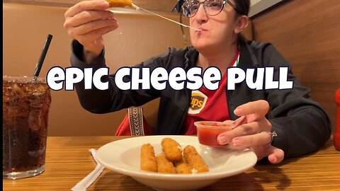 Mozzarella Pull SHOCKER! IHOP Dinner We Can't Believe!