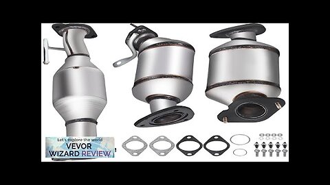 VEVOR Traverse 09-17 Catalytic converter 3.6L V6 for GMC Acadia 07-17 Review