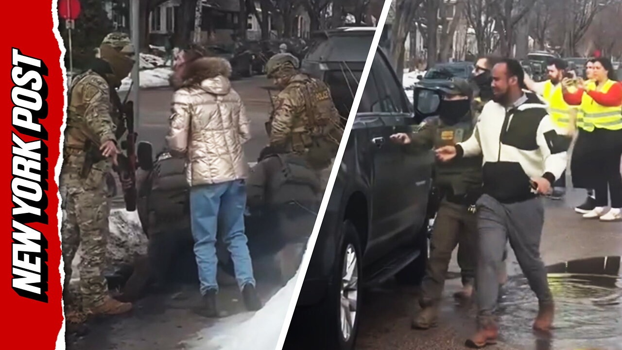 Minneapolis residents confront ICE during dramatic arrests