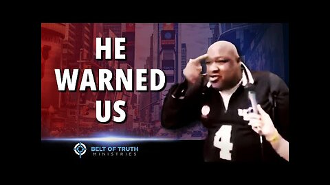 It's Happening: 2017 Prediction about Anarchy and Tyranny by Big Joe