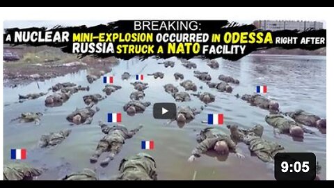 NATO Reconnaissance Satellite Center, full of FRENCH Army Officers, was BLOWN to PIECES in ODESSA