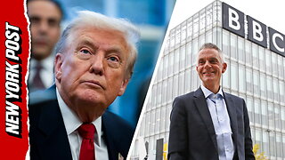 UK government backs BBC as Trump threatens lawsuit