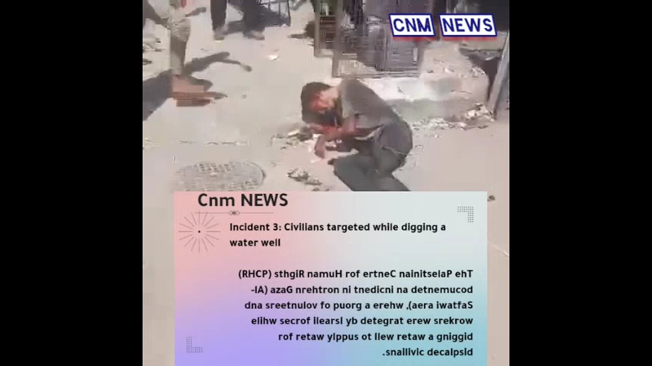 "Water Turns to Blood: Dozens of Gaza Children Killed While Collecting Water