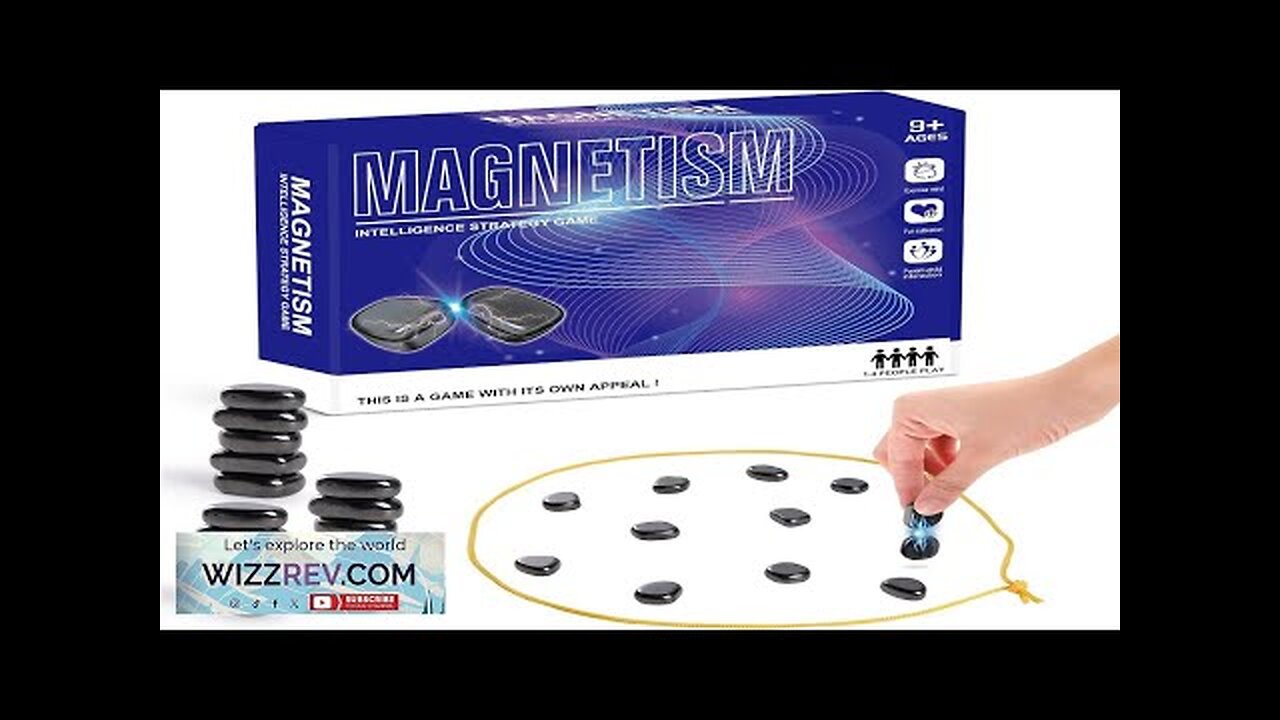 Magnetic Chess Game with Stones Magnetic Chess Game Multiplayer Magnet Board Game Review