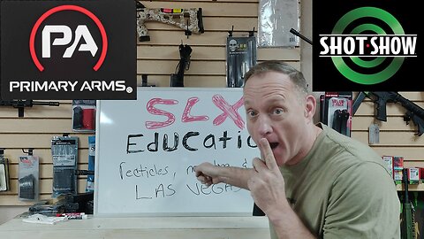 Primary Arms SLX Education At Shot Show