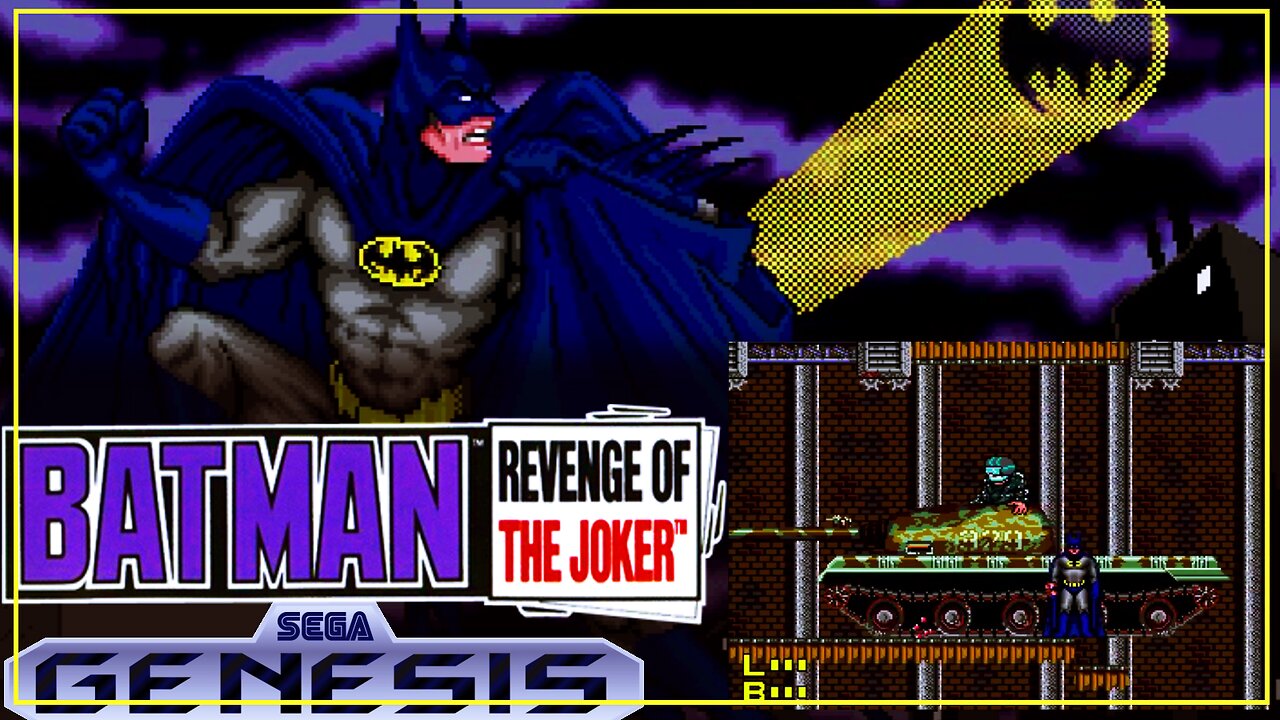 GAMEPLAY - BATMAN: Revenge of the Joker-SEGA GENESIS