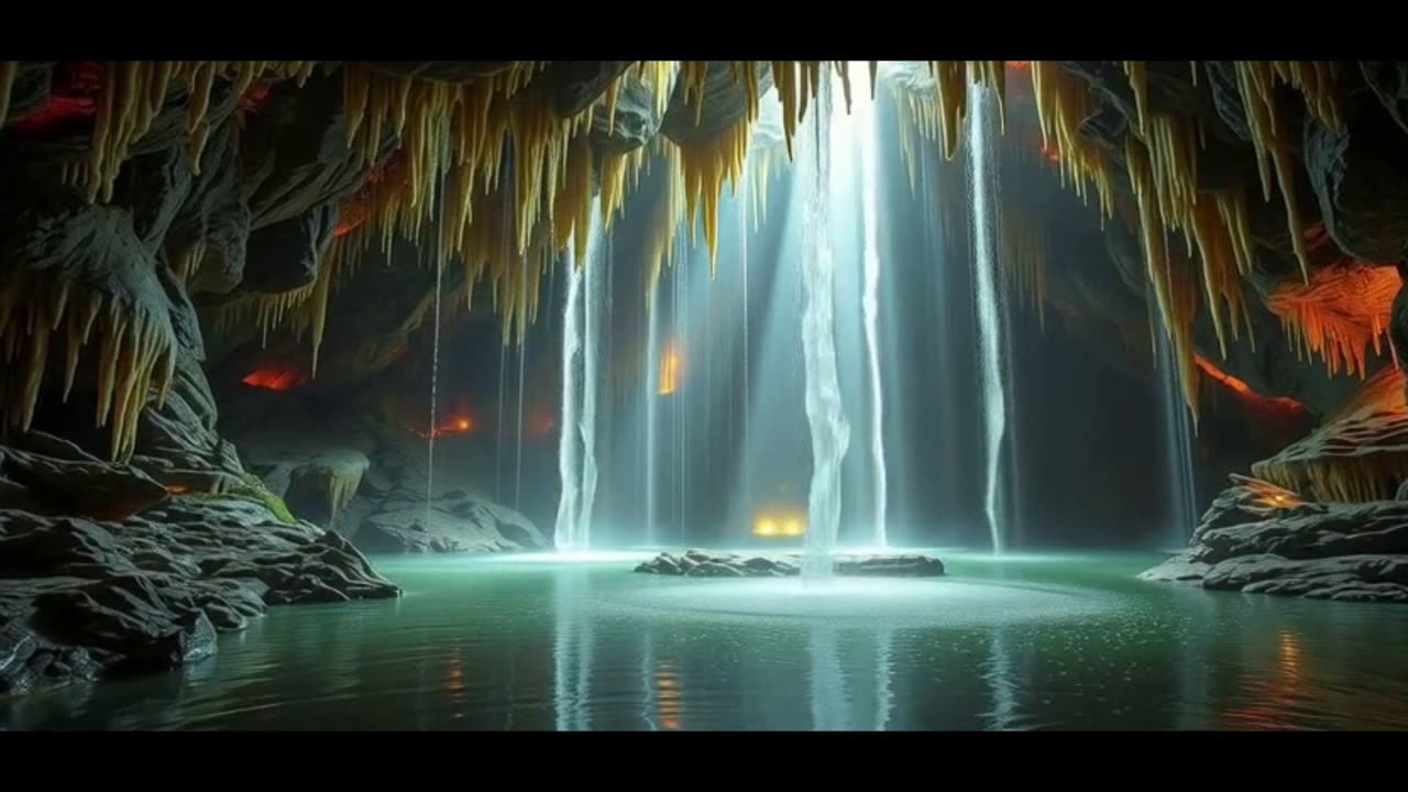 Dripping Water in Cave Sound Effect | Luminous Cave Ambience for Sleep, Study, & D&D (SFX)