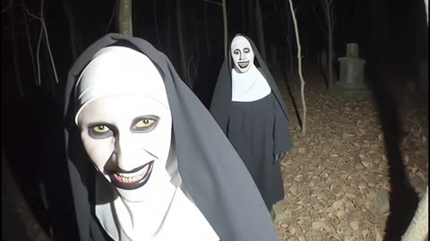 😨⏰ What Time Did You See It? Scary Nun Appears | TheHauntingHour