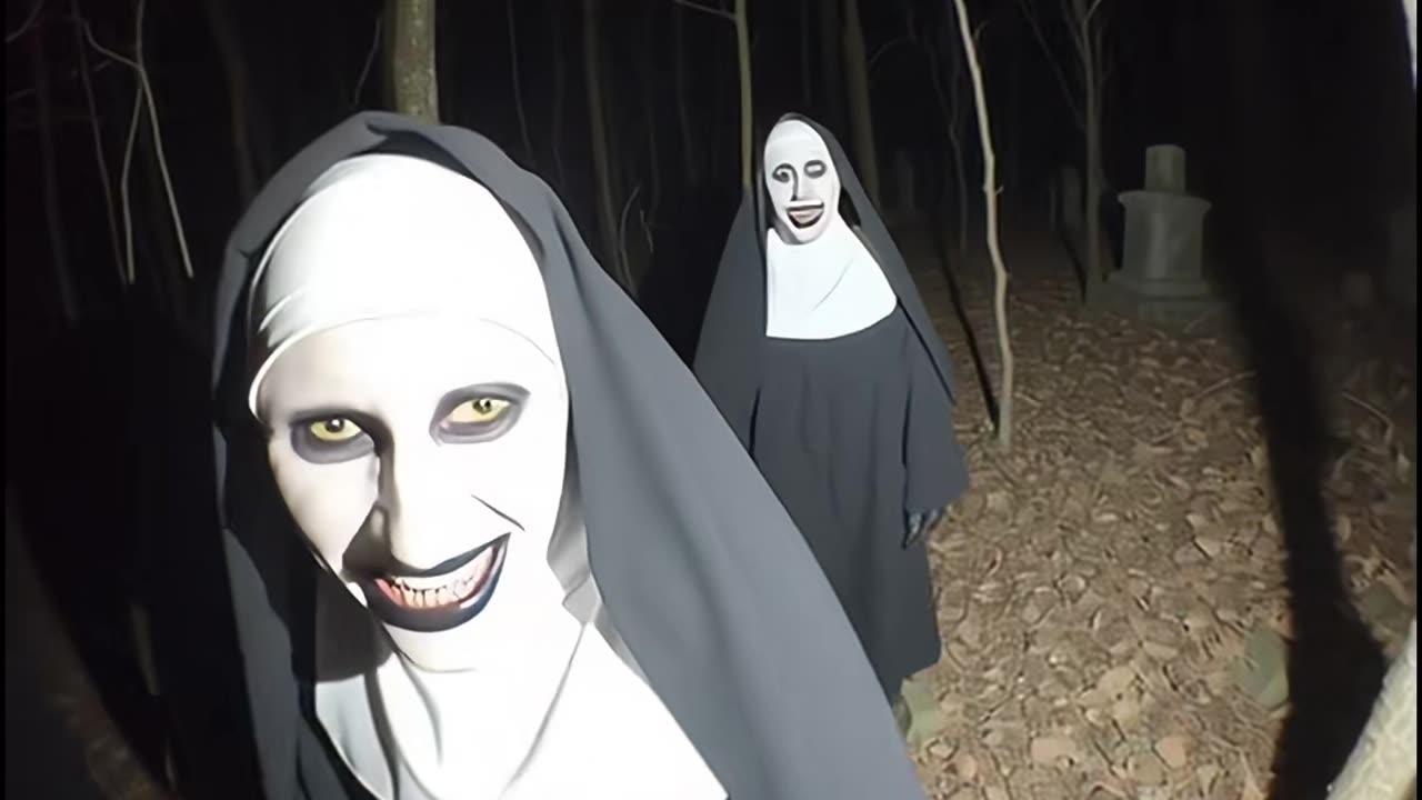 😨⏰ What Time Did You See It? Scary Nun Appears | TheHauntingHour