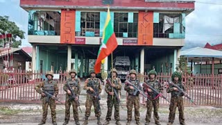 🚶‍♂️🏛️ Myanmar War | Tatmadaw Forces March into Kyaukme | RCF