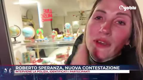 #“A ROMA, IN VICOLO DEL FICO, APERITIVO E 🛑NUOVA CONTESTAZIONE PER L'EX MINISTRO SPERANZA!! 🛑INTERVIENE LA POLIZIA!! IDENTIFICATI I PARTECIPANTI!!”🤡👿🤡