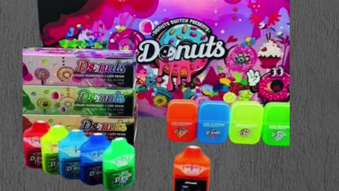 Donuts Switch V3 2g Disposable | Dual-Chamber | Liquid Diamonds + Live Resin