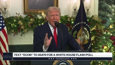 POTUS addresses the nation - 12/17/2025