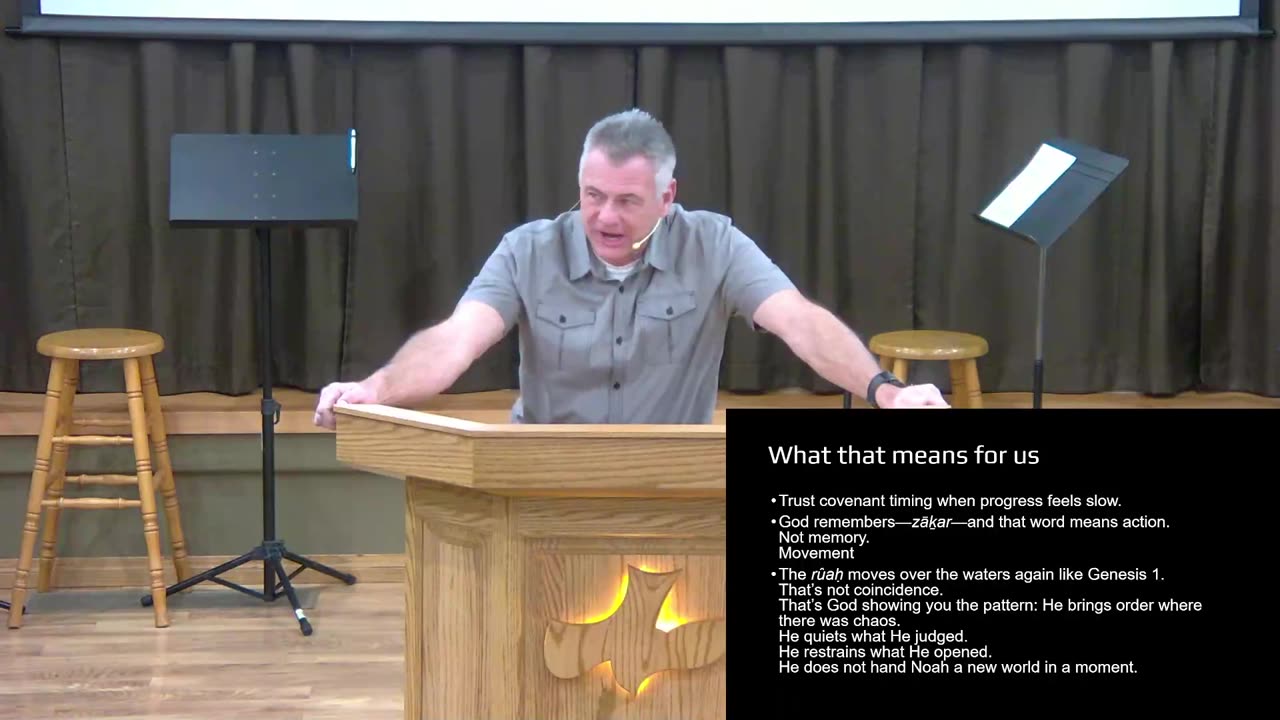 Wednesday Bible Study (Genesis 8)