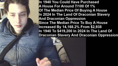 Outtake #549 Of In 1940 You Could Have Bought A House For 7/100 Of 1% Of The Price Of Buying A House