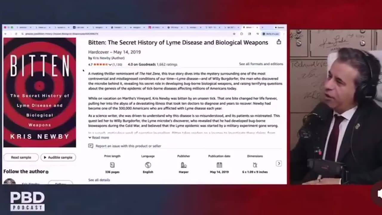 Lyme Disease Came From Lab 257 on Plum Island, claims Marty Makary.