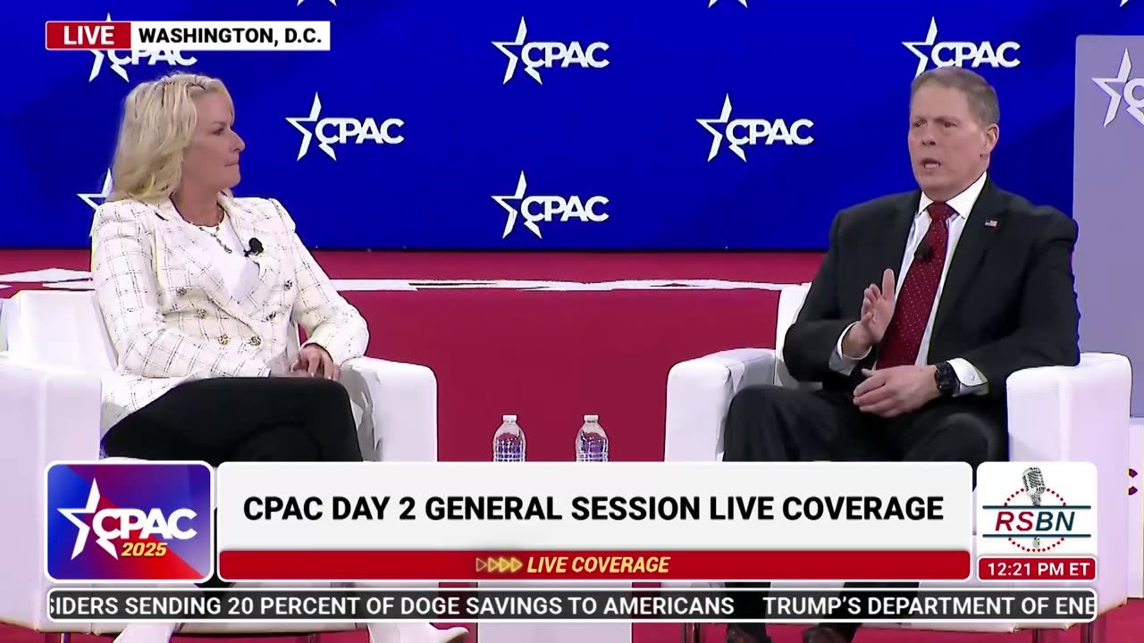 FULL SPEECH: Julie Kelly & Chief Steven Sund Speak at CPAC 2025 Day Two - 2/21/25