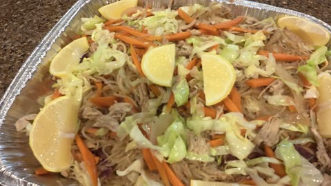 Wife Making Pancit Bihon