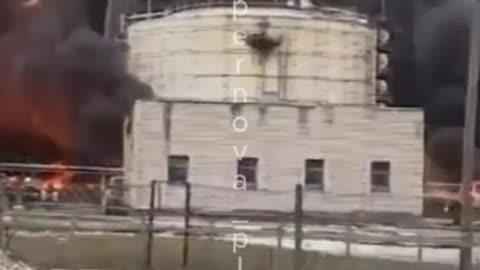 Oil depot in Liski, Voronezh region! 👀🔥