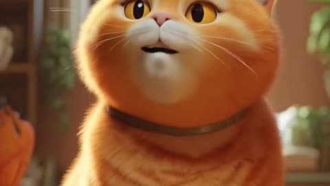 The Cutest Little Ginger Kitten You'll Ever See! Orange Cat & Hamster's Funny Chat