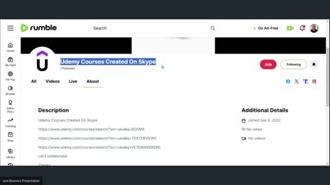 Udemy Courses Created On Skype
