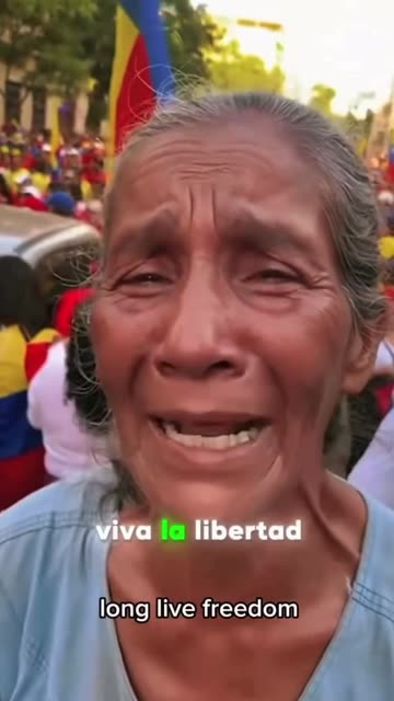 Venezuelans are crying on their knees thanking Trump