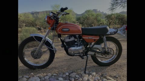 1971 Yamaha DT1E 250cc Enduro Tribute