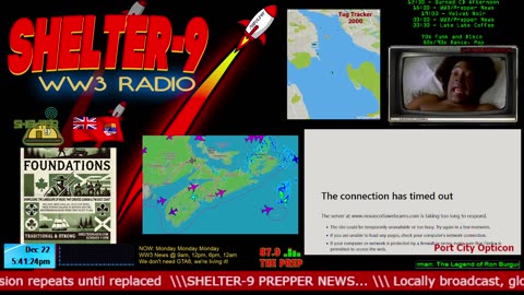 LIVE 24/7 Music/Wx/Prepping/WW3-News