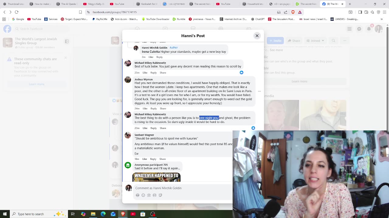 Facebook Dating, My demands ARe Triggering the Masses, Lets take a look pt4