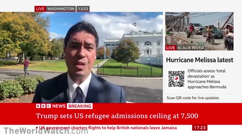 Trump limits refugee admissions to 7,500 and gives priority to white South Africans