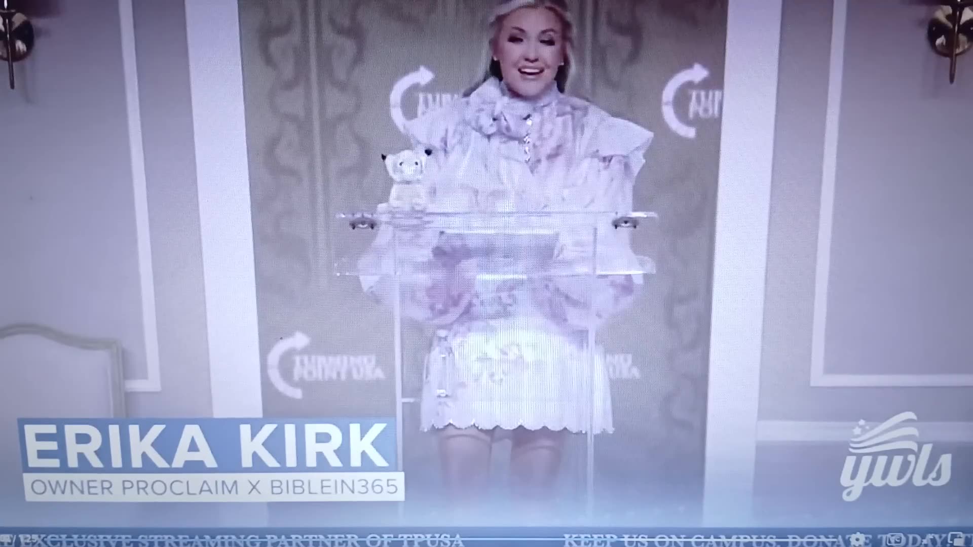 Erika Kirk Saw Charlie In The Snake Of The Ticket Line! Must See!