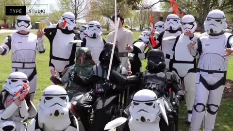 Walking Up To Random People With 100 Stormtroopers