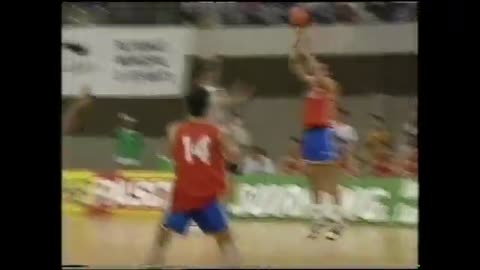 "España 85-83 USA" Amistoso en Castellón (08 de Junio, 1993) Debut Seleccionador Lolo Sainz