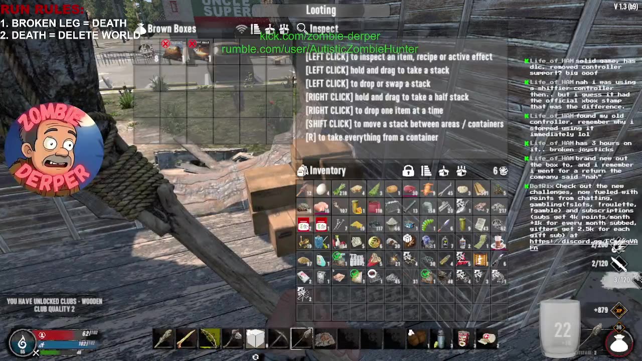 Crayon Eater Starts All Over | 7 Days to Die Permadeath