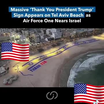 TRUMP'S EPIC ARRIVAL IN ISRAEL