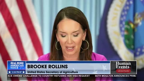 SECRETARY ROLLINS GIVES EMOTIONAL RESPONSE TO CHARLIE KIRK'S MEDAL OF FREEDOM