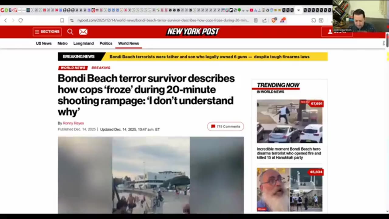 Bondi Beach Shooting Hoax Dec 2025