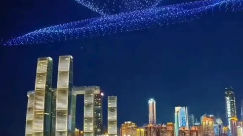 China’s 3D Drone Skyshow Shocks the World The Future of Technology and Art