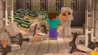 Incredible: Minecraft but Herobrine Guards the End Portal #shorts #minecraft