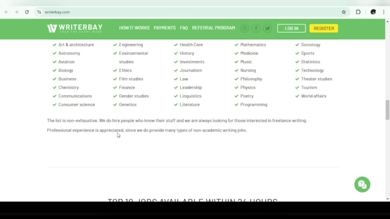 Earn $20 Per Page Writing Online