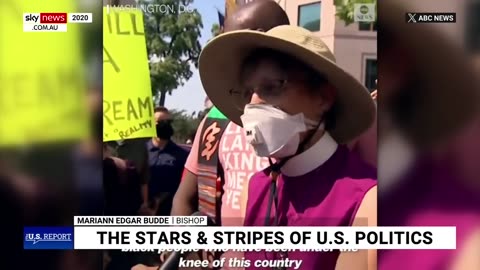 ‘She has form’: Old footage resurfaces of bishop who gave Trump a ‘dressing down’ at a BLM rally