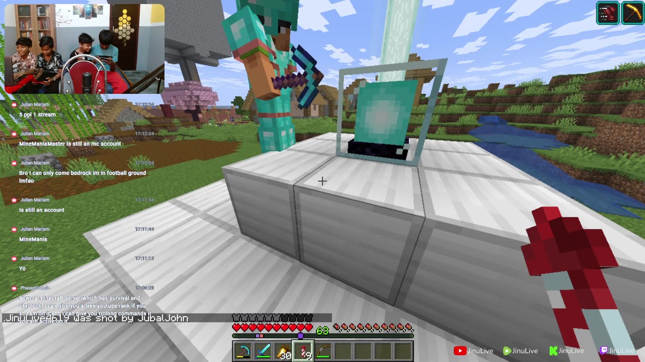 DAY 1: Family Skyblock Chaos + Oneblock & Buckshot Madness! 😂🔥