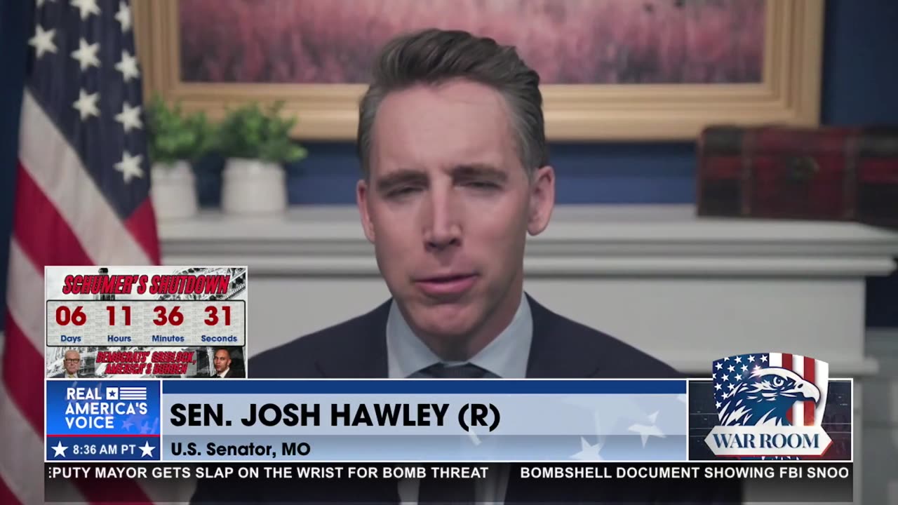 HAWLEY: BIDEN DOJ LIED TO CONGRESS