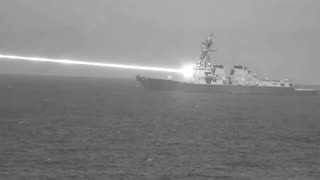 USS Preble's HELIOS Laser Weapon Demonstration