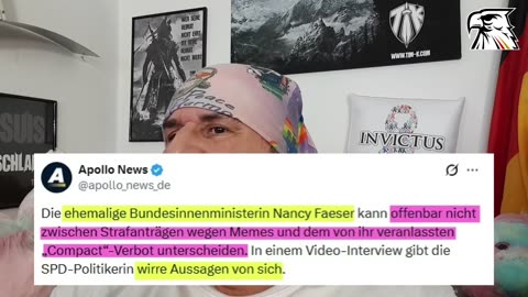 Tim Kellner: Ex-Innenministerin Faeser lügt – und verhöhnt die Presse- und Meinungsfreiheit!