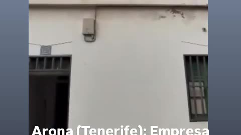 Arona (Tenerife): Una empresa de Desokupación echa a un jovenlandés