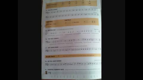 Trombone Method Page 6 of Essential Elements 2000 Book 1